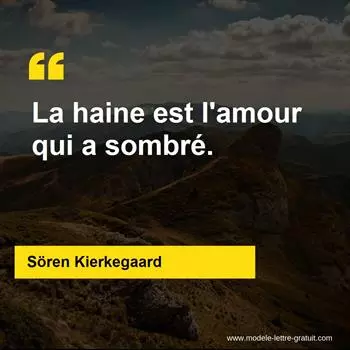 Citation Sören Kierkegaard