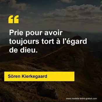 Citation Sören Kierkegaard