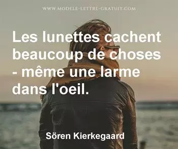 Citation de Sören Kierkegaard
