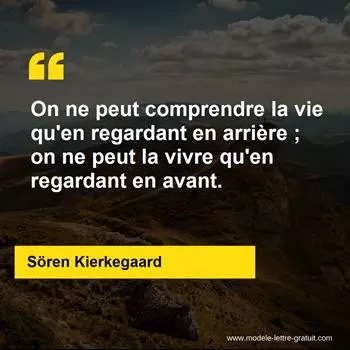 Citation Sören Kierkegaard