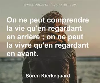 Citation de Sören Kierkegaard