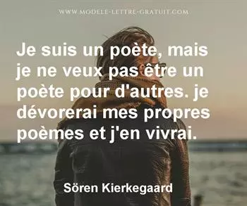 Citation de Sören Kierkegaard