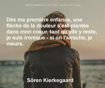 Citation de Sören Kierkegaard