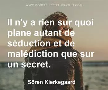 Citation de Sören Kierkegaard