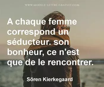 Citation de Sören Kierkegaard