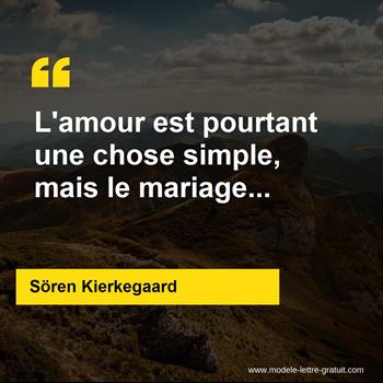 Citation de Sören Kierkegaard