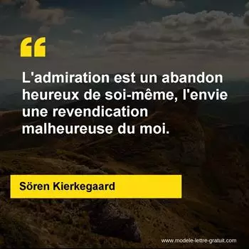 Citation Sören Kierkegaard