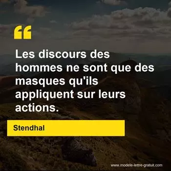 Citation Stendhal