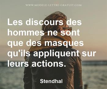 Citation de Stendhal