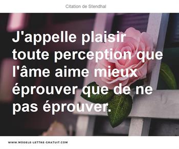 Citations Stendhal