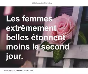 Citations Stendhal