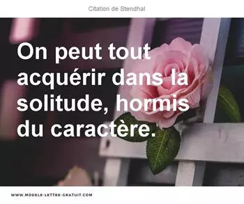 Citations Stendhal