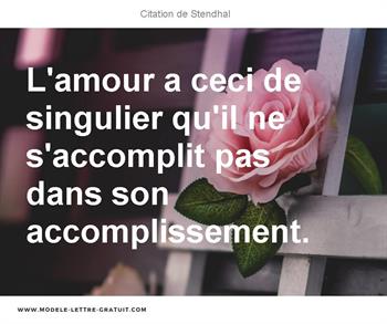 Citations Stendhal