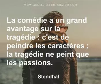 Citation de Stendhal
