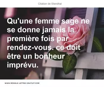 Citations Stendhal