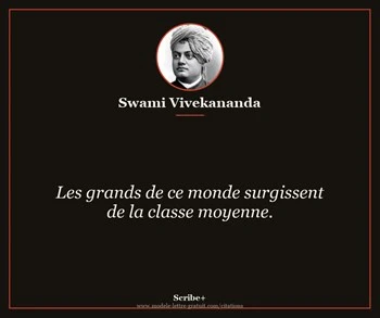 Citation de Swami Vivekananda