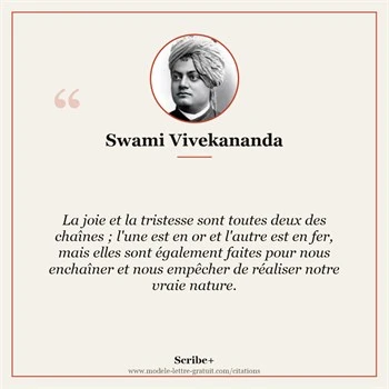 Citation Swami Vivekananda