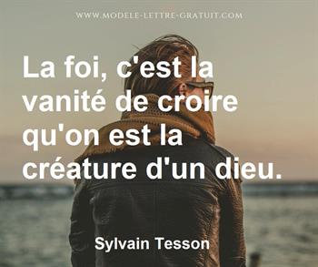 Citation de Sylvain Tesson