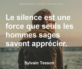 Citation de Sylvain Tesson