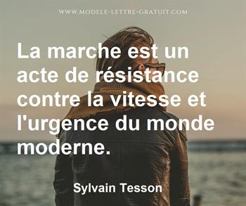 Citation de Sylvain Tesson