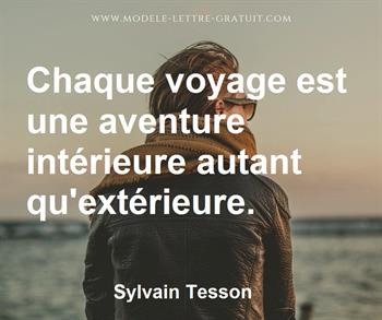 Citation de Sylvain Tesson