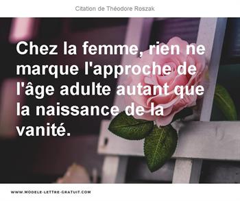 Citations Théodore Roszak
