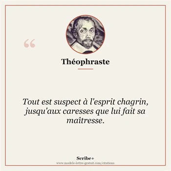Citation Théophraste