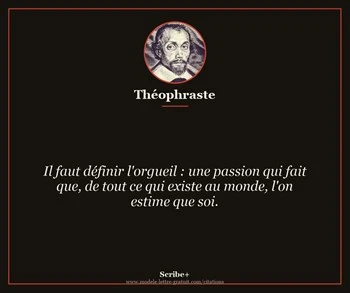 Citation de Théophraste