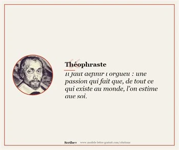 Citations Théophraste