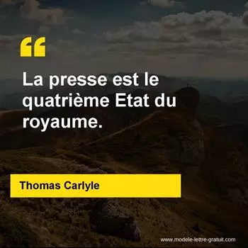 Citation Thomas Carlyle