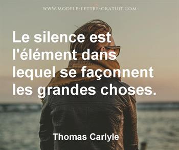 Citation de Thomas Carlyle