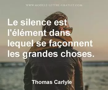 Citation de Thomas Carlyle