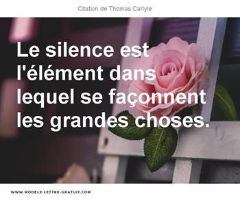 Citations Thomas Carlyle