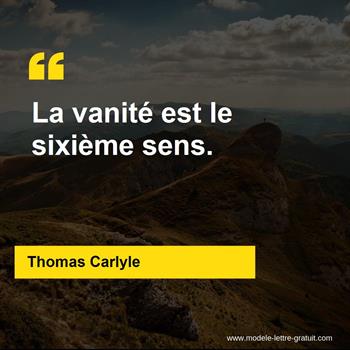 Citations Thomas Carlyle