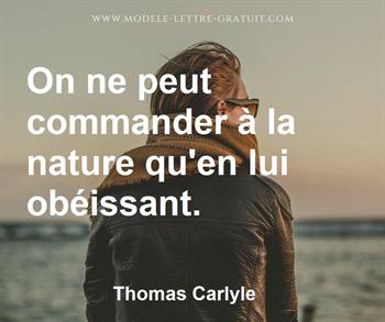 Citation de Thomas Carlyle