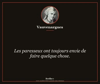 Citation de Vauvenargues