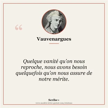 Citation Vauvenargues