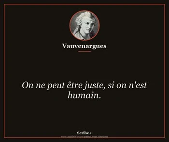 Citation de Vauvenargues