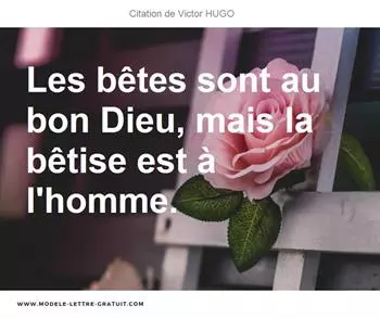 Citations Victor HUGO