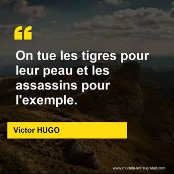 Citation Victor HUGO