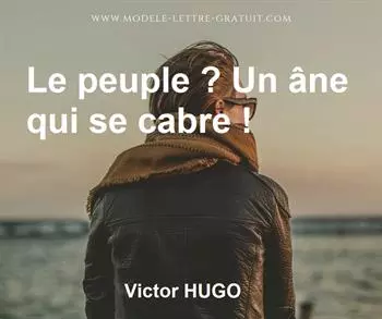 Citation de Victor HUGO