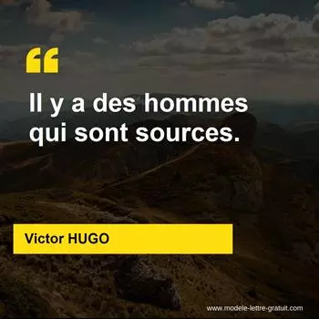 Citation Victor HUGO