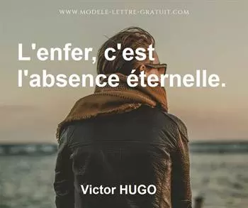 Citation de Victor HUGO