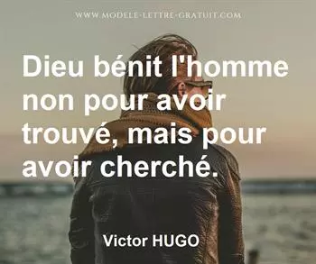 Citation de Victor HUGO