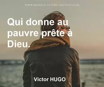 Citation de Victor HUGO