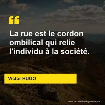 Citation Victor HUGO