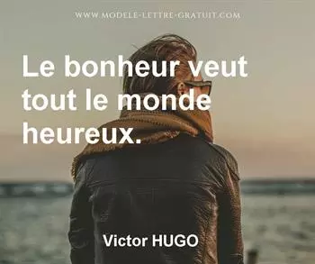 Citation de Victor HUGO