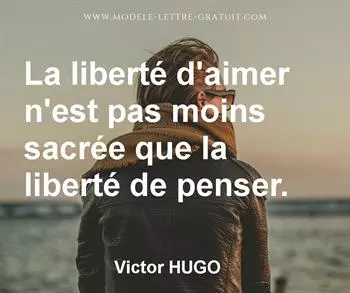 Citation de Victor HUGO