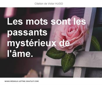 Citations Victor HUGO