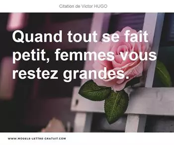Citations Victor HUGO